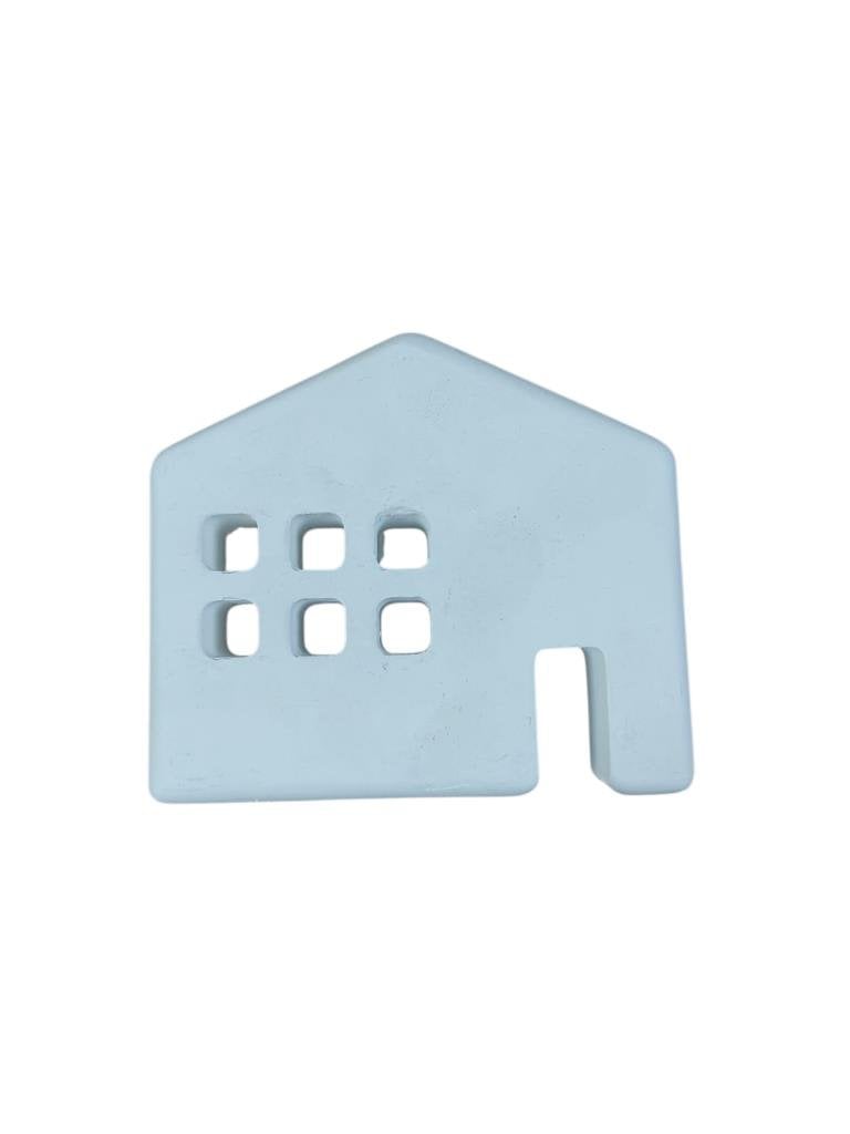 Dekoratif Altı Pencereli Ev 11,5x10cm