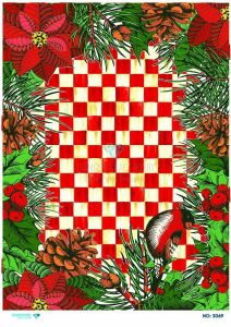 Diamond Pirinç Dekopaj Kağıdı - 3069