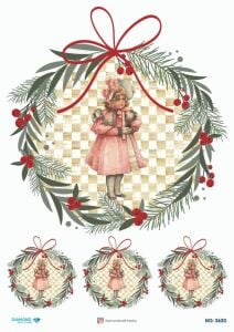 Diamond Pirinç Dekopaj Kağıdı - 3630