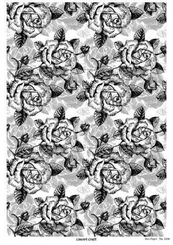 Lineart Pirinç Dekopaj Kağıdı Model - 2426