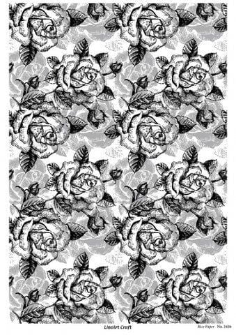 Lineart Pirinç Dekopaj Kağıdı Model - 2426