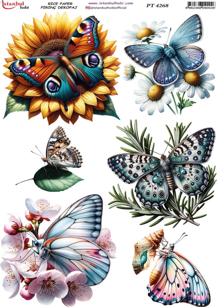 Pirinç Dekopaj Kağıdı 30x42cm PT-4268