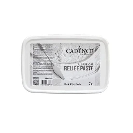 Cadence Klasik Rölyef Pasta 2 Kg.
