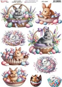 Pirinç Dekopaj Kağıdı 30x42cm PT-4285