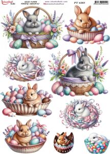 Pirinç Dekopaj Kağıdı 30x42cm PT-4285