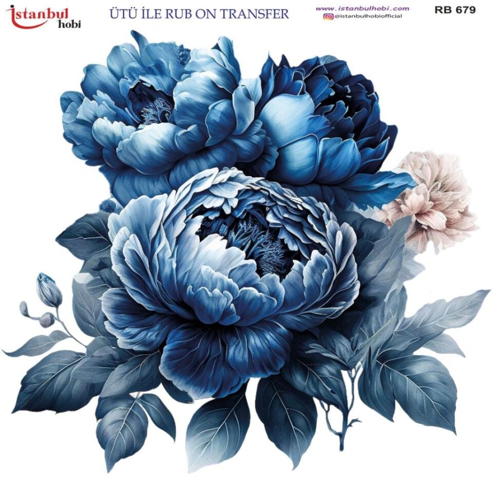 Ütü ile Rub On Transfer Kağıdı 30x30cm RB-679