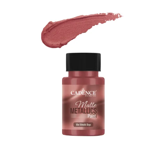 Cadence Mat Metalik Boya MMB10 Antik Kızıl 50ml