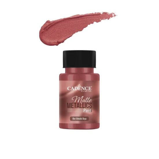 Cadence Mat Metalik Boya MMB10 Antik Kızıl 50ml