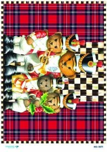 Diamond Pirinç Dekopaj Kağıdı - 3071