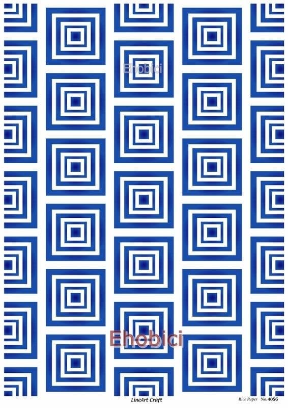 Lineart Pirinç Dekopaj Kağıdı - 4056