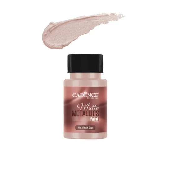 Cadence Mat Metalik Boya MMB11 Soluk Pembe 50ml