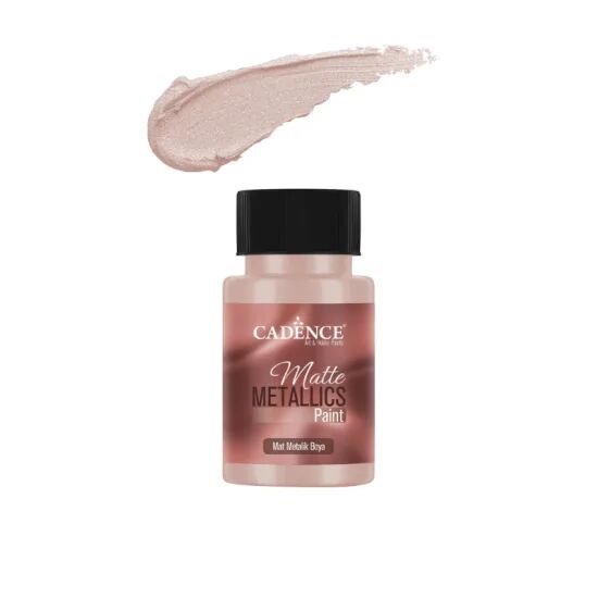 Cadence Mat Metalik Boya MMB11 Soluk Pembe 50ml