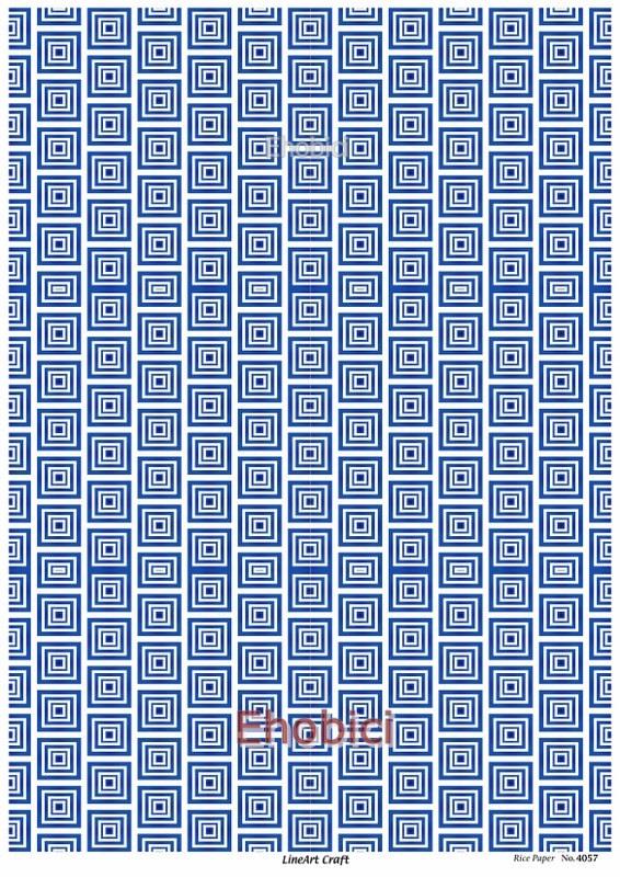Lineart Pirinç Dekopaj Kağıdı - 4057