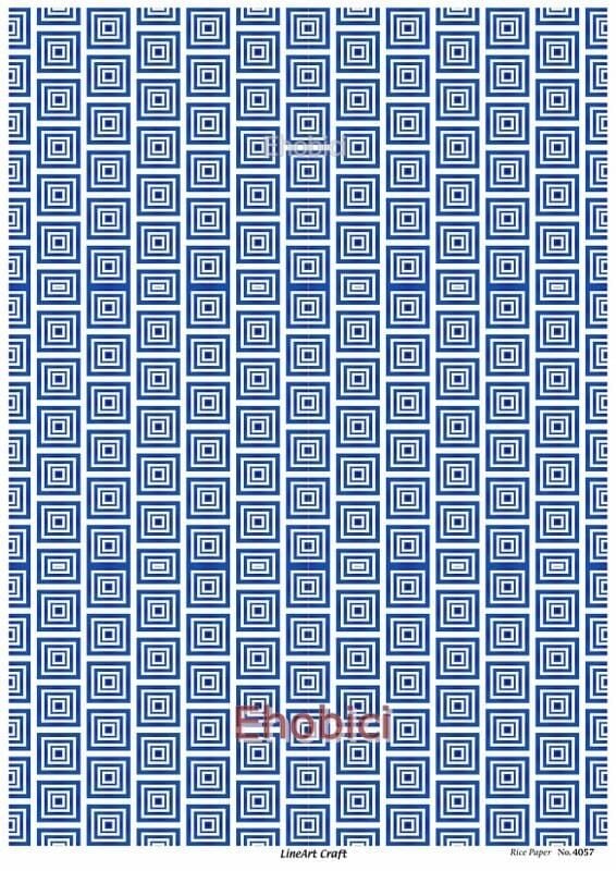 Lineart Pirinç Dekopaj Kağıdı - 4057