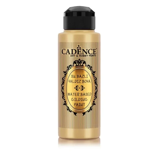 Cadence Su Bazlı Yaldız Boya 100 Altın 120ML