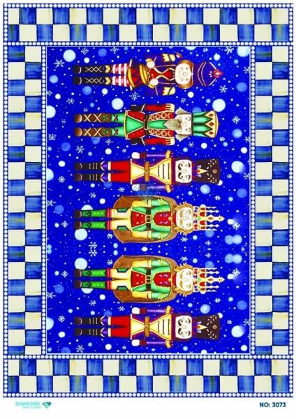 Diamond Pirinç Dekopaj Kağıdı - 3073