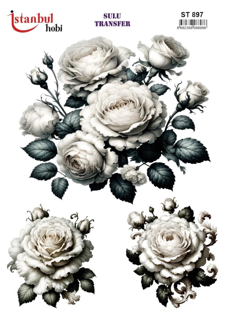 Sulu Transfer Kağıdı 25x35cm ST-897