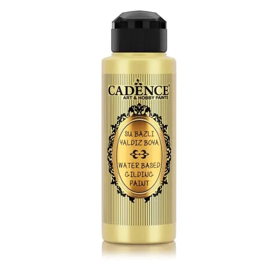 Cadence Su Bazlı Yaldız Boya 101 Yeşil Altın 120ML
