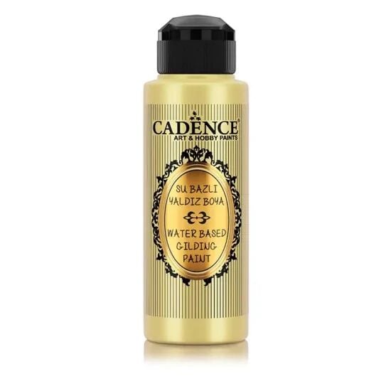 Cadence Su Bazlı Yaldız Boya 101 Yeşil Altın 120ML