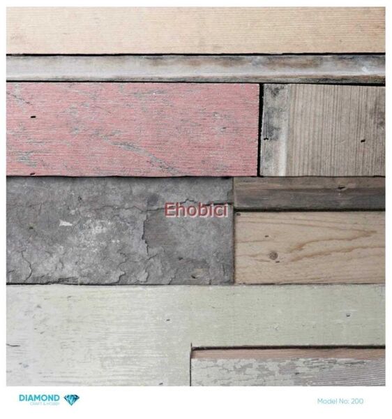 Diamond Pirinç Dekopaj Kağıdı - 200 - 30x30