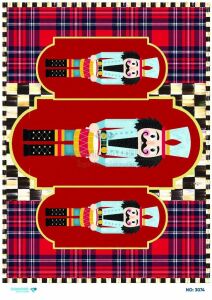 Diamond Pirinç Dekopaj Kağıdı - 3074