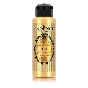 Cadence Su Bazlı Yaldız Boya 110 Ekstra Altın 120ML