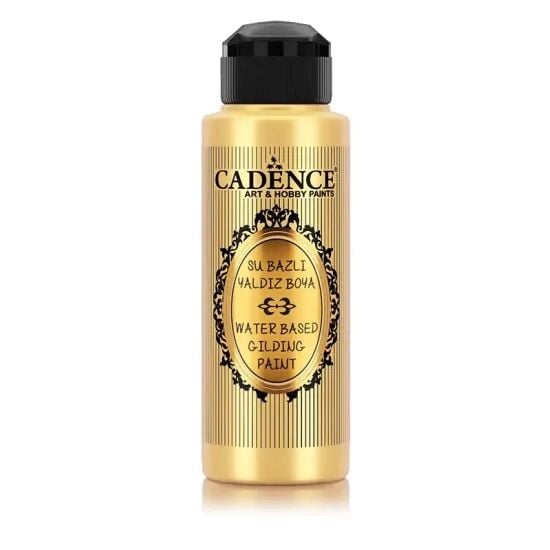 Cadence Su Bazlı Yaldız Boya 110 Ekstra Altın 120ML