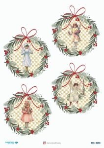 Diamond Pirinç Dekopaj Kağıdı - 3635