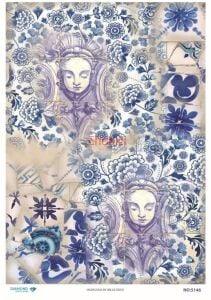 Diamond Pirinç Dekopaj Kağıdı - 5146