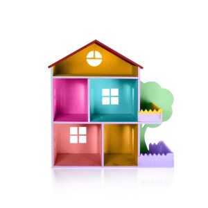 BARBİE EVİ AĞAÇ DEKORLU