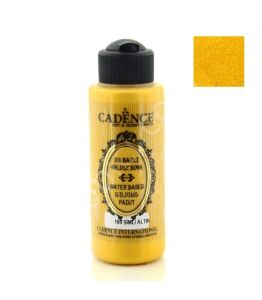 Cadence Su Bazlı Yaldız Boya 109 Simli Altın 120ML