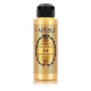 Cadence Su Bazlı Yaldız Boya 109 Simli Altın 120ML