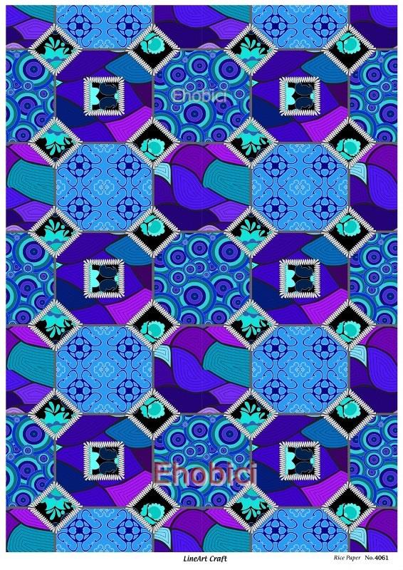 Lineart Pirinç Dekopaj Kağıdı - 4061