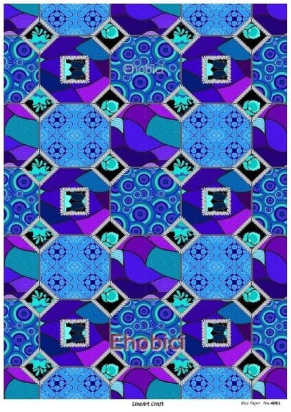 Lineart Pirinç Dekopaj Kağıdı - 4061