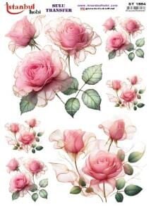 Sulu Transfer Kağıdı 25x35cm ST-1694