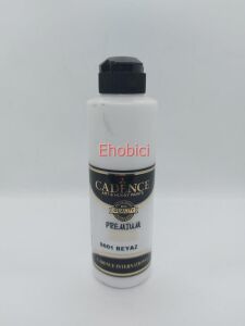 Cadence Akrilik Boya 250ML 0001 Beyaz Ahşap Boyası