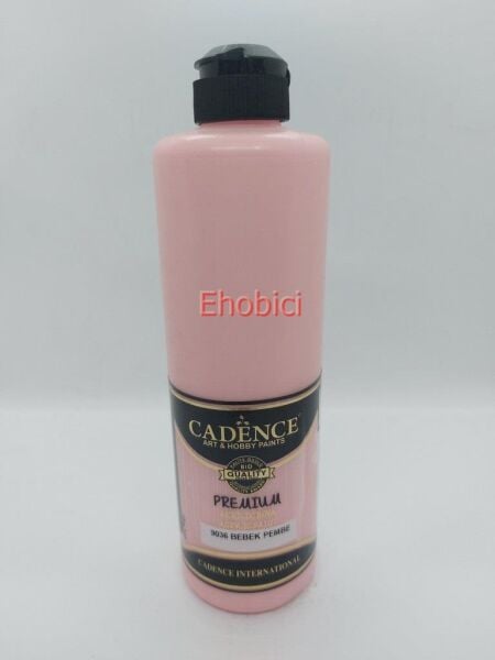 Cadence Akrilik Boya 500ML 9036 Bebek Pembe Ahşap Boyası