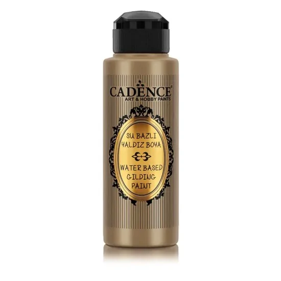 Cadence Su Bazlı Yaldız Boya 112 Majestik Altın 120ML