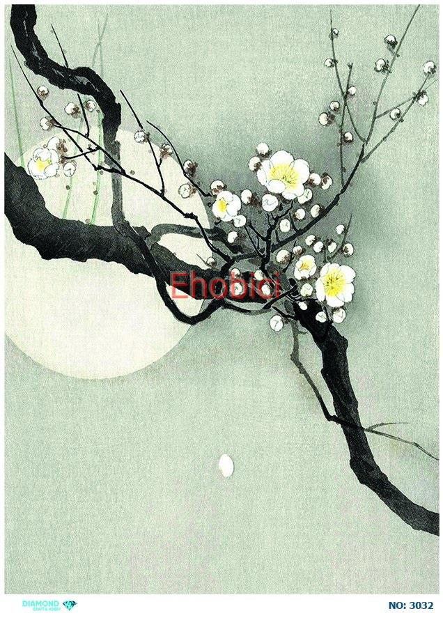 Diamond Pirinç Dekopaj Kağıdı - 3032