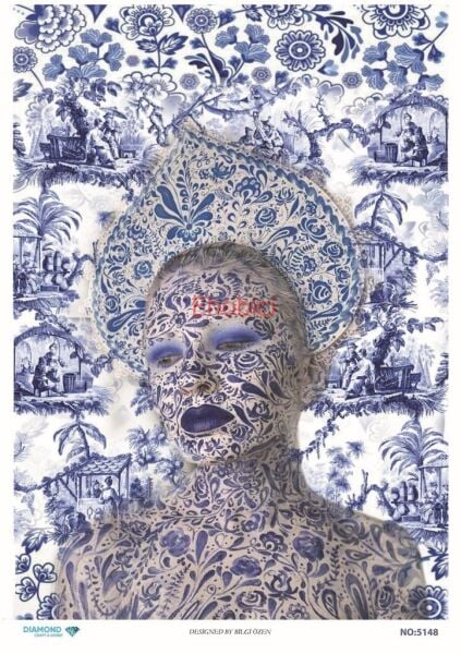 Diamond Pirinç Dekopaj Kağıdı - 5148