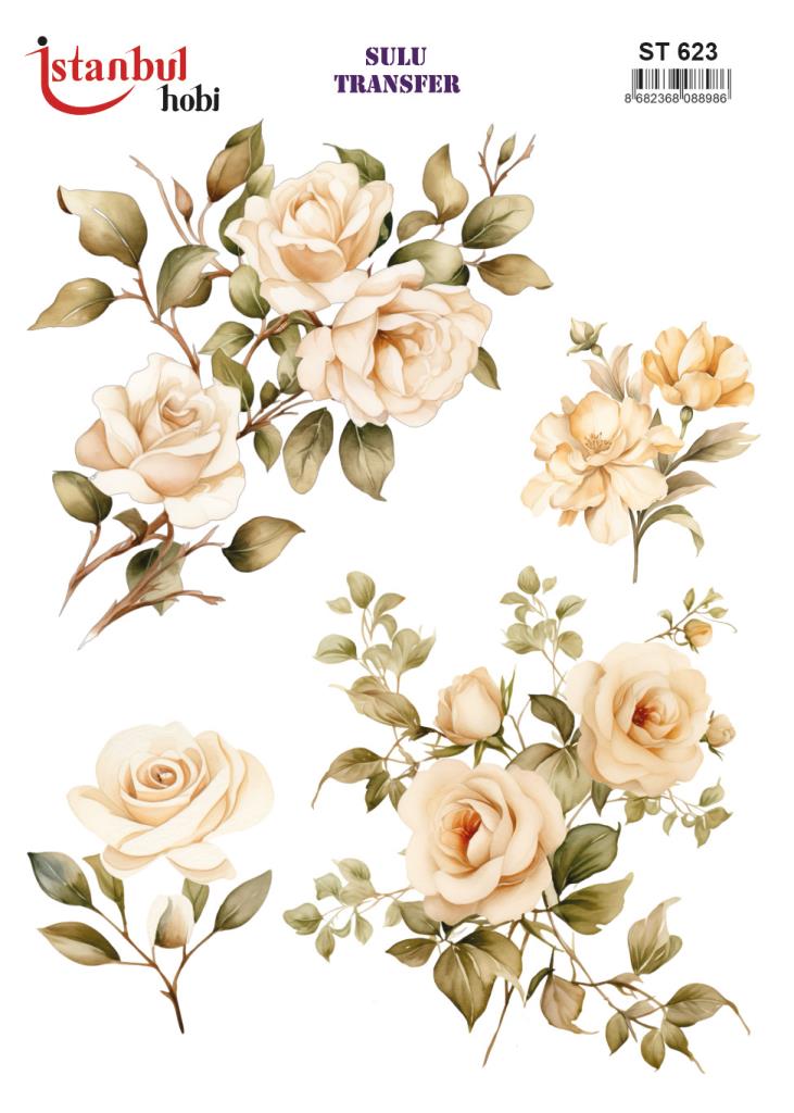 Sulu Transfer Kağıdı 25x35cm ST-623