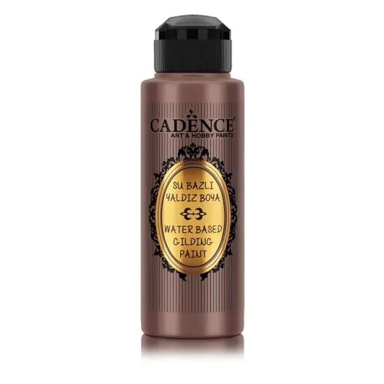 Cadence Su Bazlı Yaldız Boya 117 Açık Kahve 120ML