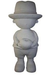 Polyester Elmalı Şirin Çocuk 65x30cm HYK817