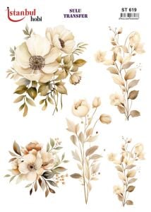 Sulu Transfer Kağıdı 25x35cm ST-619