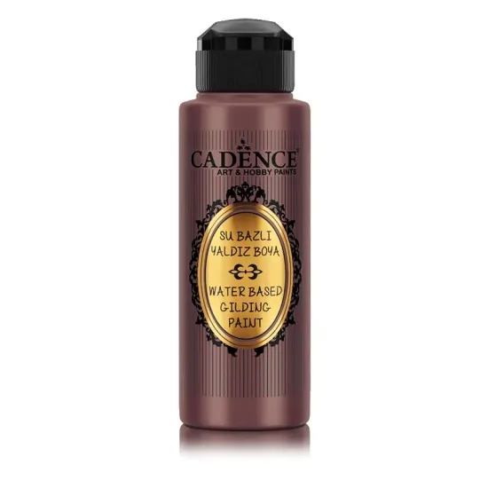 Cadence Su Bazlı Yaldız Boya 115 Çikolata 120ML