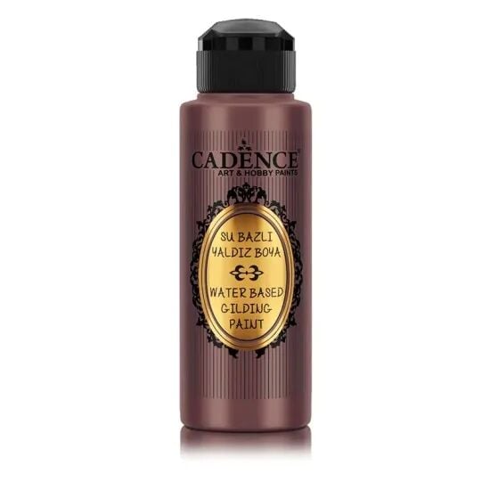 Cadence Su Bazlı Yaldız Boya 115 Çikolata 120ML