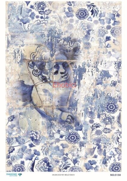 Diamond Pirinç Dekopaj Kağıdı - 5150