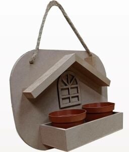 İkili Ahşap Çatılı Çiçeklik TR-650