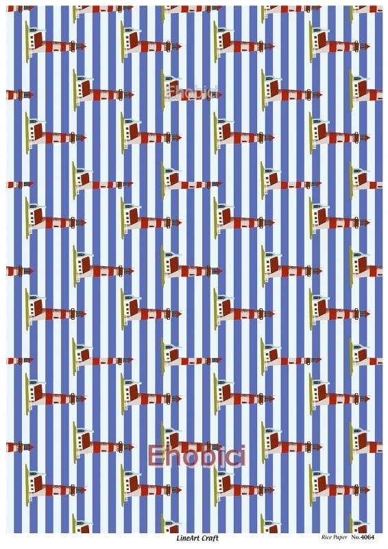 Lineart Pirinç Dekopaj Kağıdı - 4064