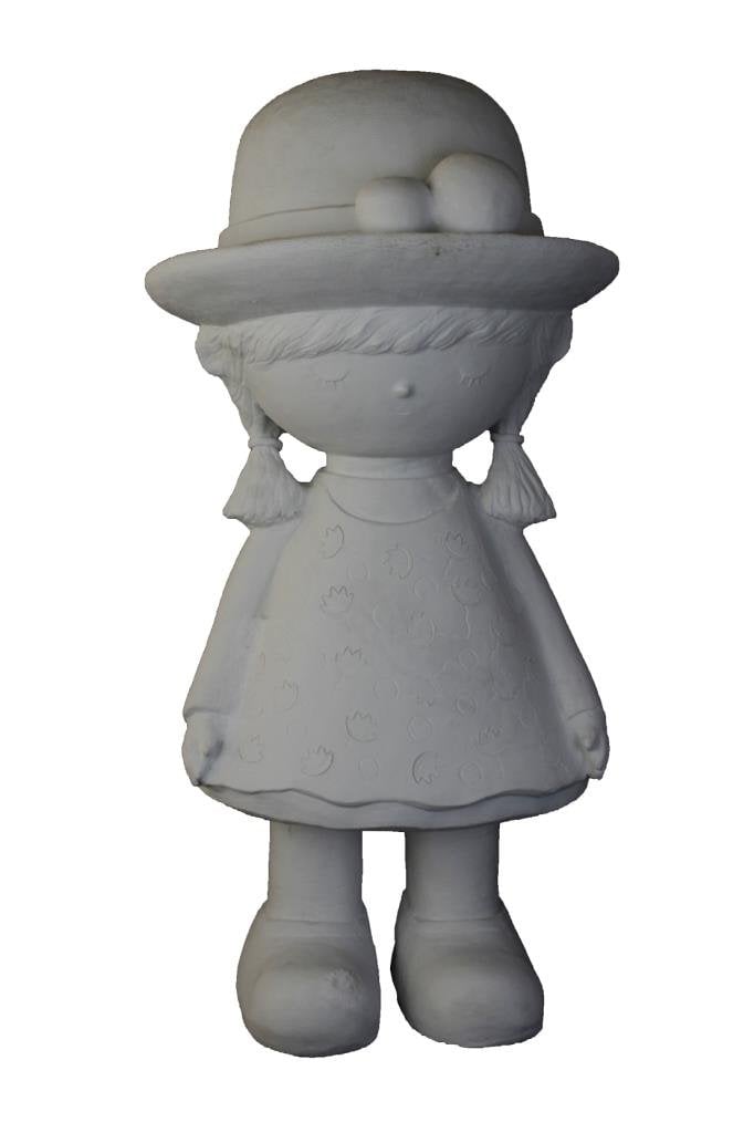 Polyester Şapkalı Şirin Kız 64x30cm HYK816